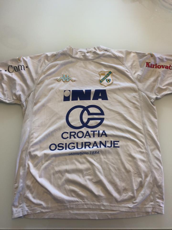 maillot de hnk rijeka domicile 2007-2008 rétro