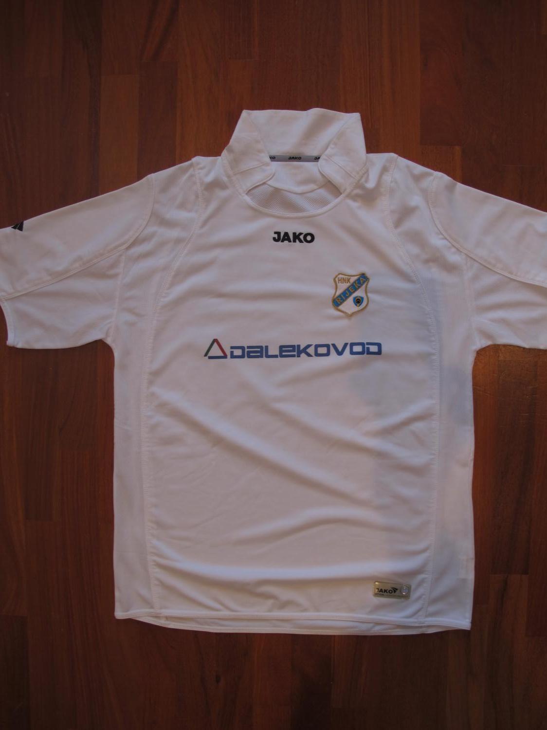 maillot de hnk rijeka domicile 2008 rétro