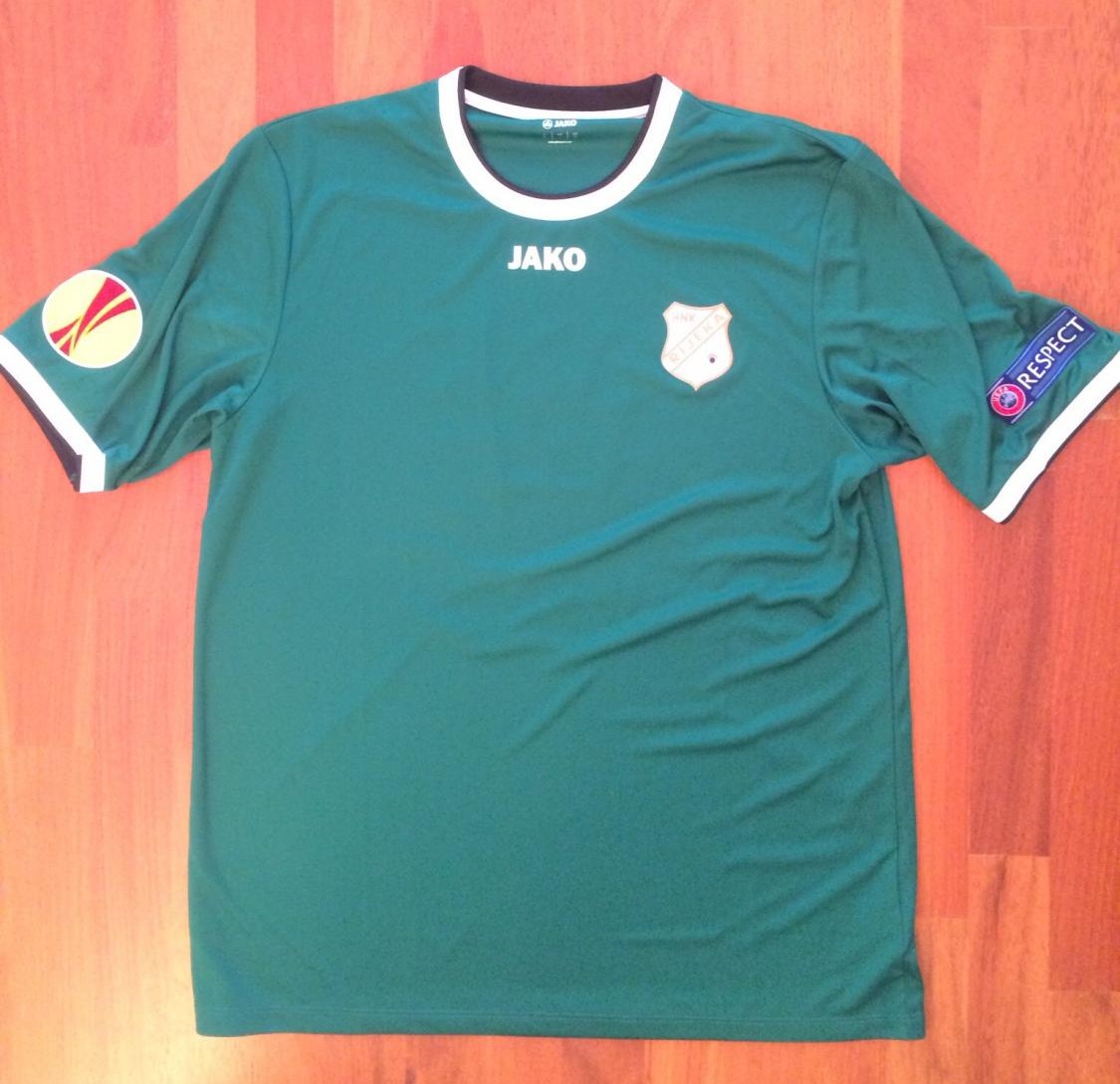 maillot de hnk rijeka gardien 2014-2015 rétro