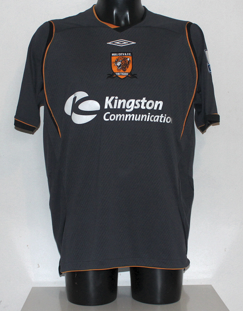 maillot de hull city exterieur 2008-2009 rétro