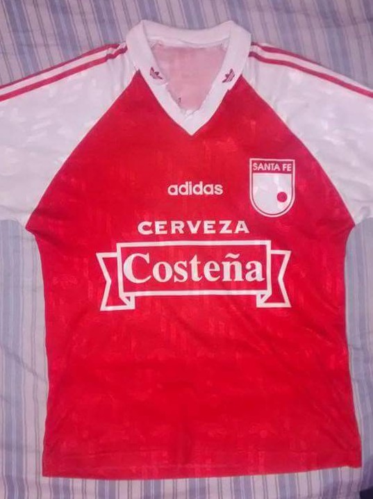 maillot de independiente santa fe domicile 1996-1997 rétro