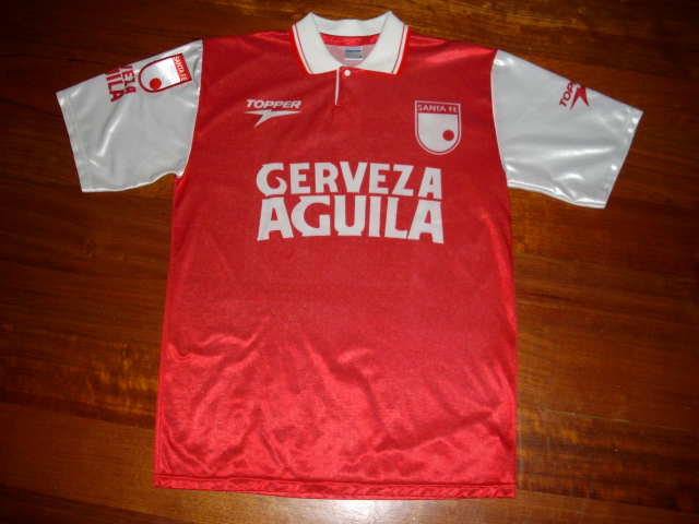 maillot de independiente santa fe domicile 1997-1998 rétro