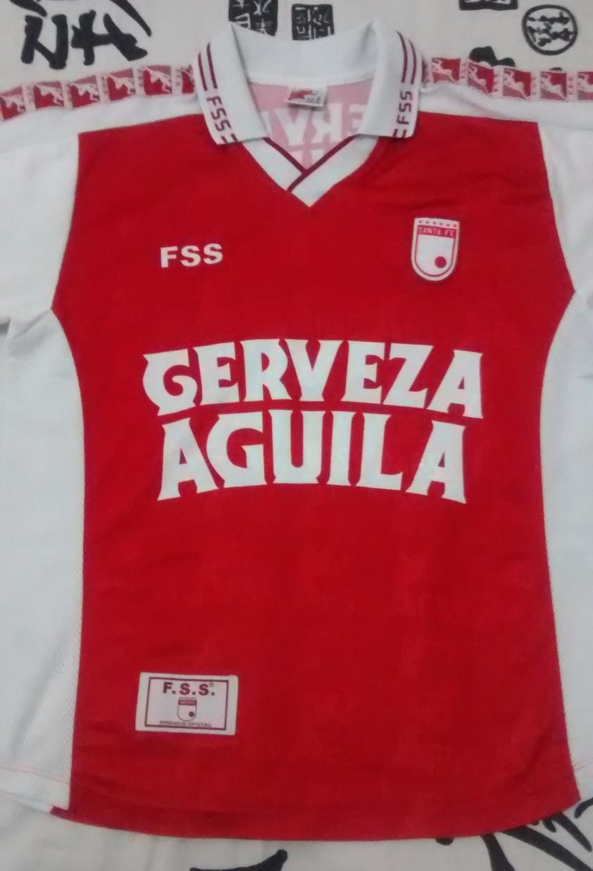 maillot de independiente santa fe domicile 2000 rétro