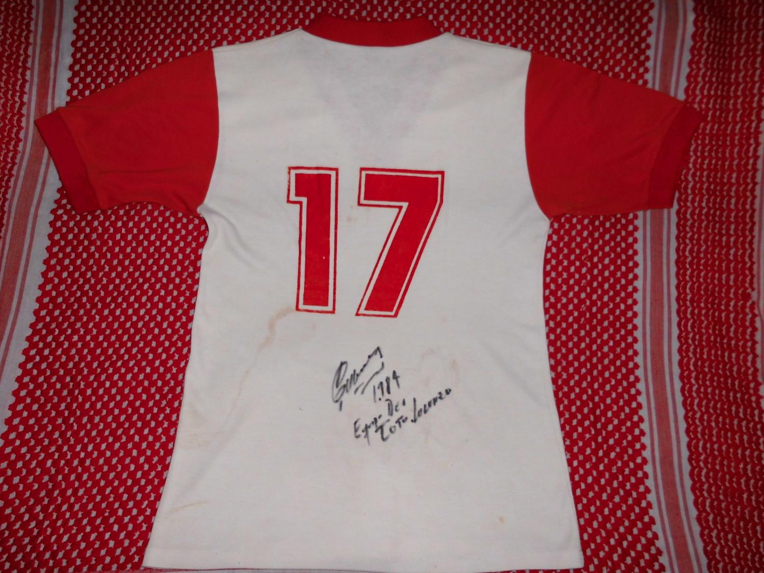 maillot de independiente santa fe exterieur 1983 rétro