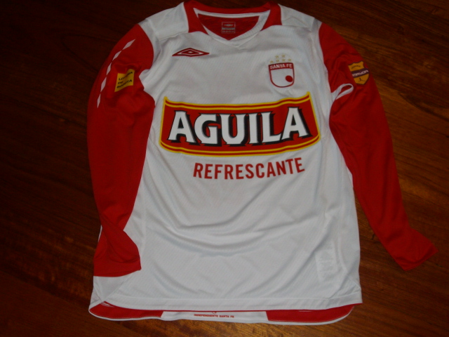 maillot de independiente santa fe exterieur 2009 rétro