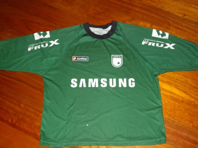 maillot de independiente santa fe gardien 2005-2008 rétro