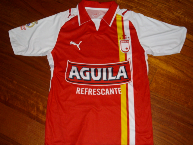 maillot de independiente santa fe particulier 2008 rétro