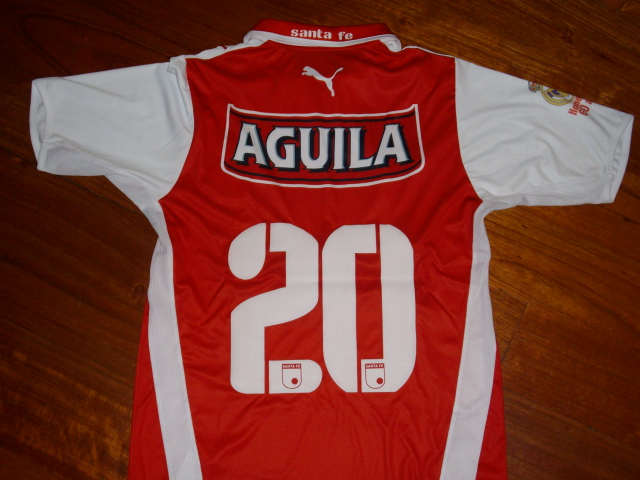 maillot de independiente santa fe particulier 2008 rétro