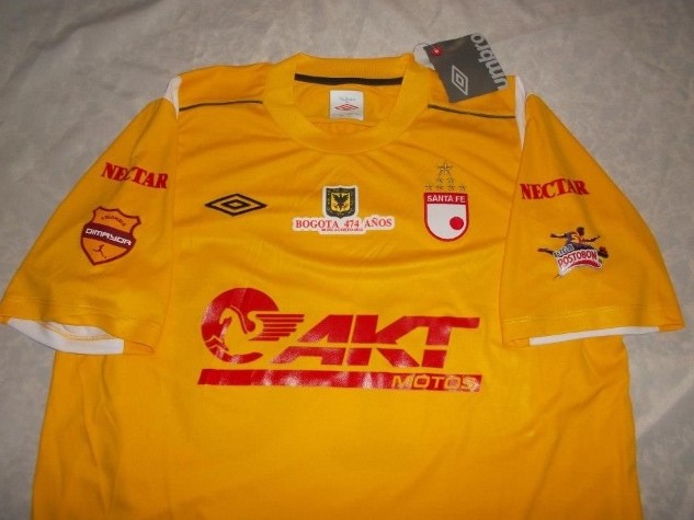 maillot de independiente santa fe particulier 2012 rétro