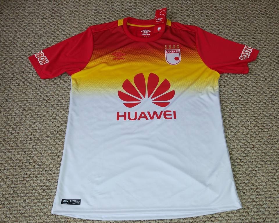 maillot de independiente santa fe particulier 2016 rétro