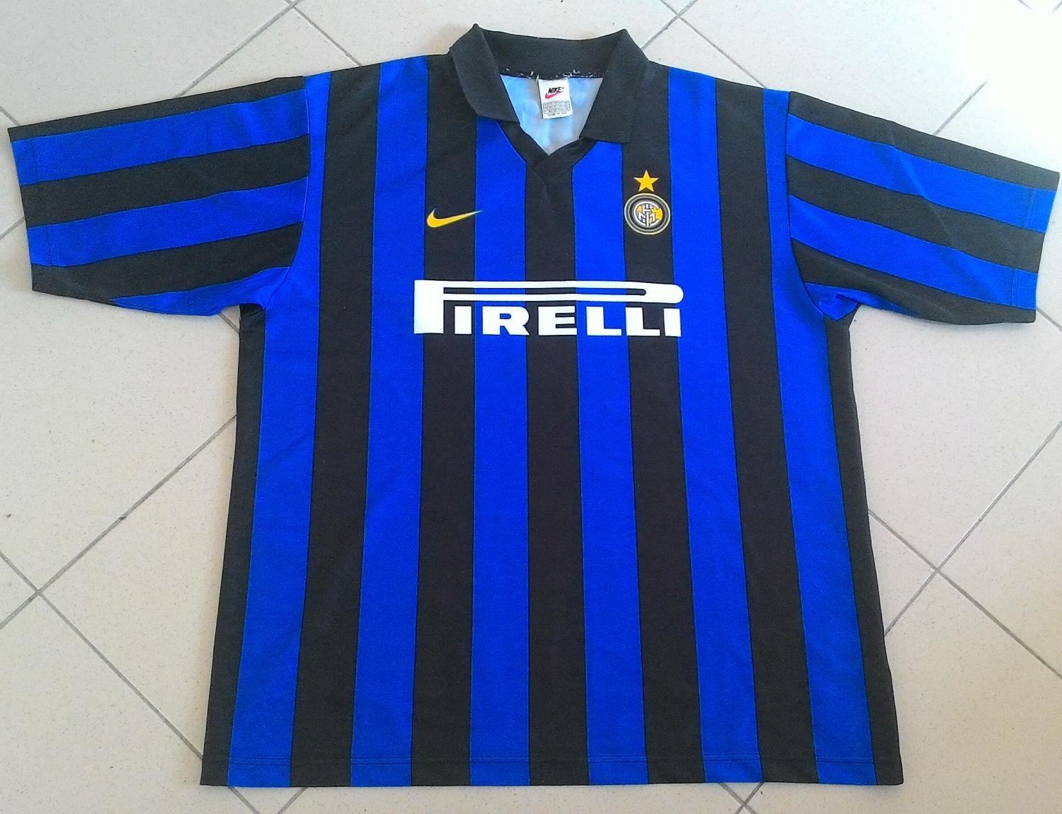 maillot de inter milan domicile 1998-2000 pas cher