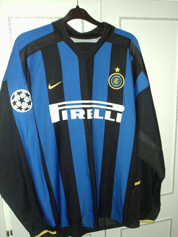 maillot de inter milan domicile 2002-2003 pas cher