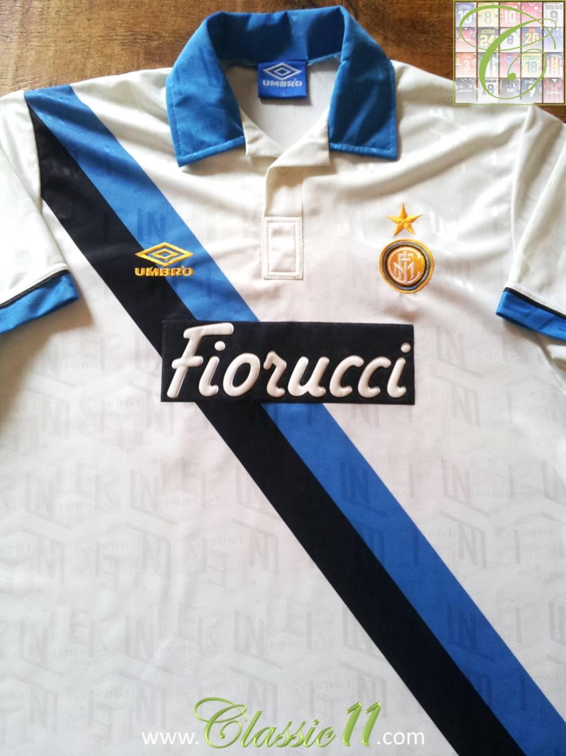 maillot de inter milan exterieur 1993-1994 pas cher