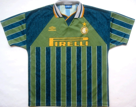 maillot de inter milan exterieur 1995-1996 pas cher