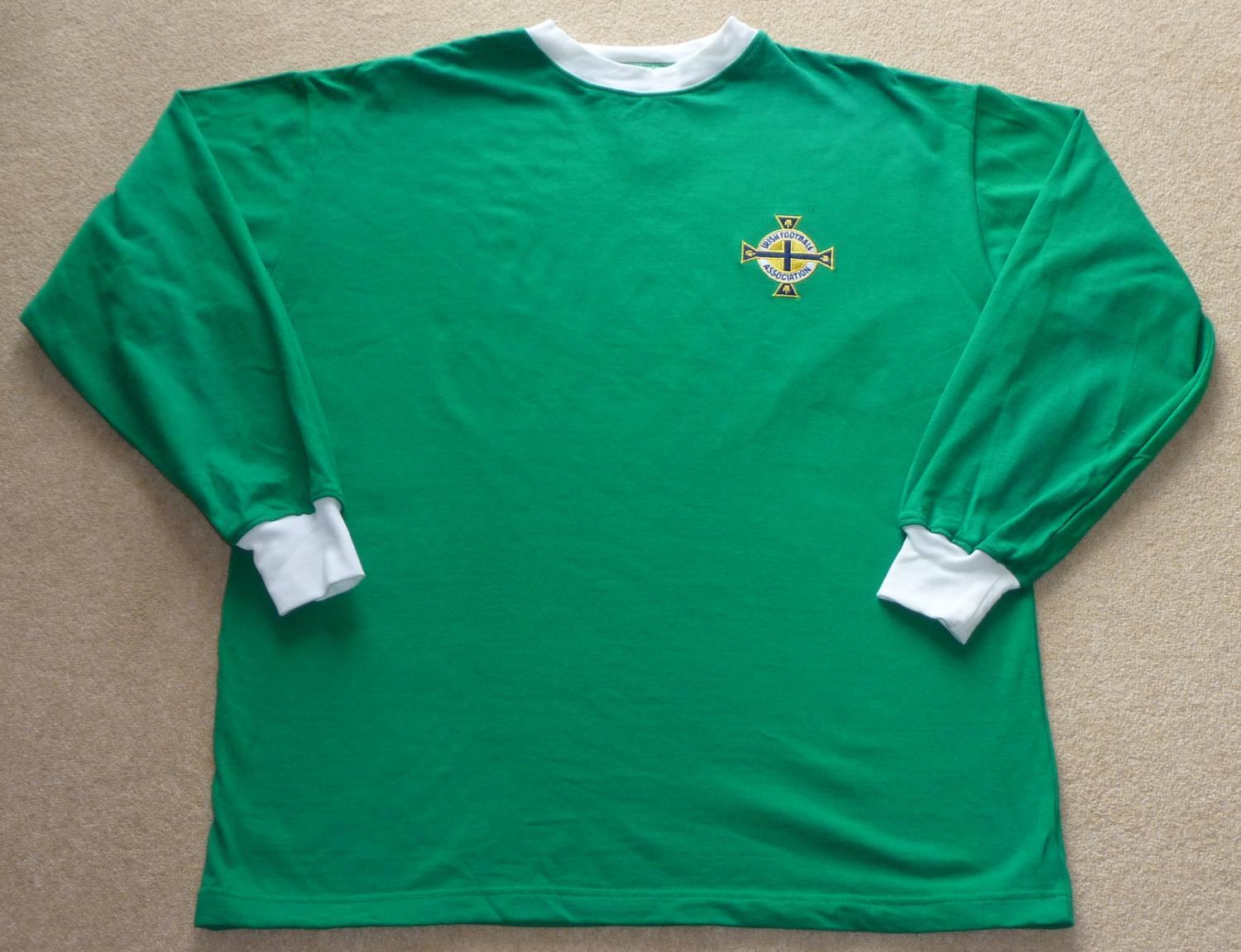 maillot de irlande du nord réplique 1969-1974 pas cher