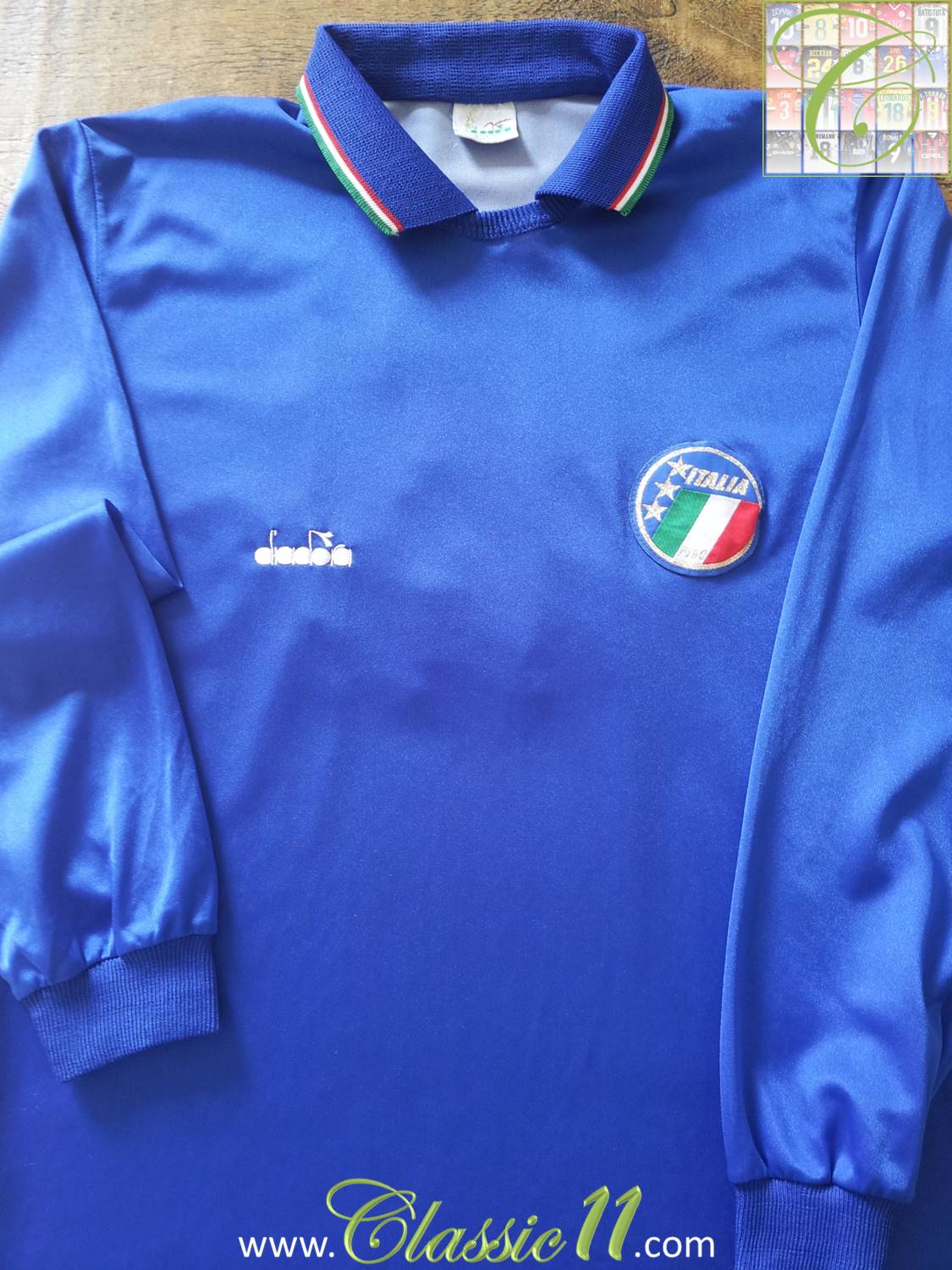 maillot de italie domicile 1990-1992 pas cher