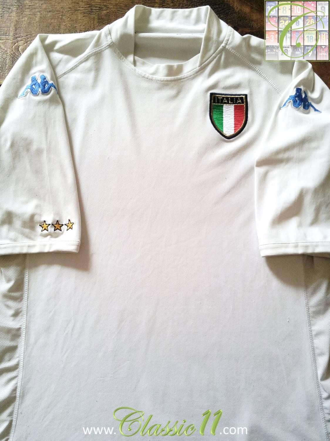 maillot de italie exterieur 2001-2003 pas cher