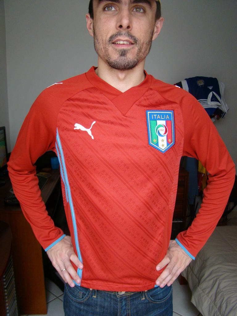 maillot de italie gardien 2009 rétro