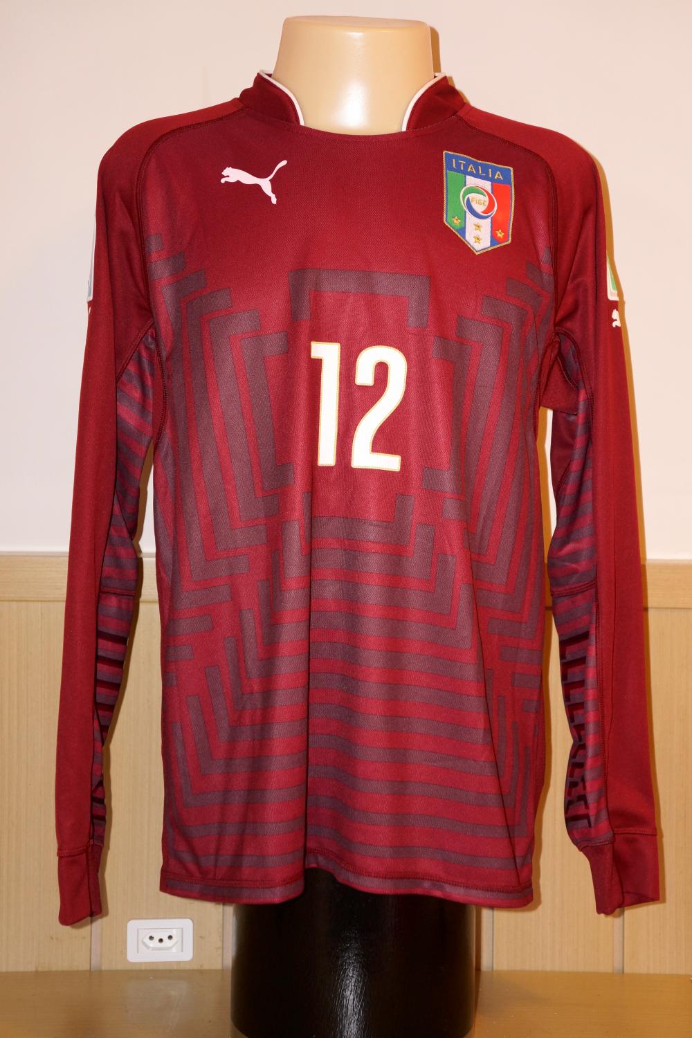 maillot de italie gardien 2014-2015 rétro