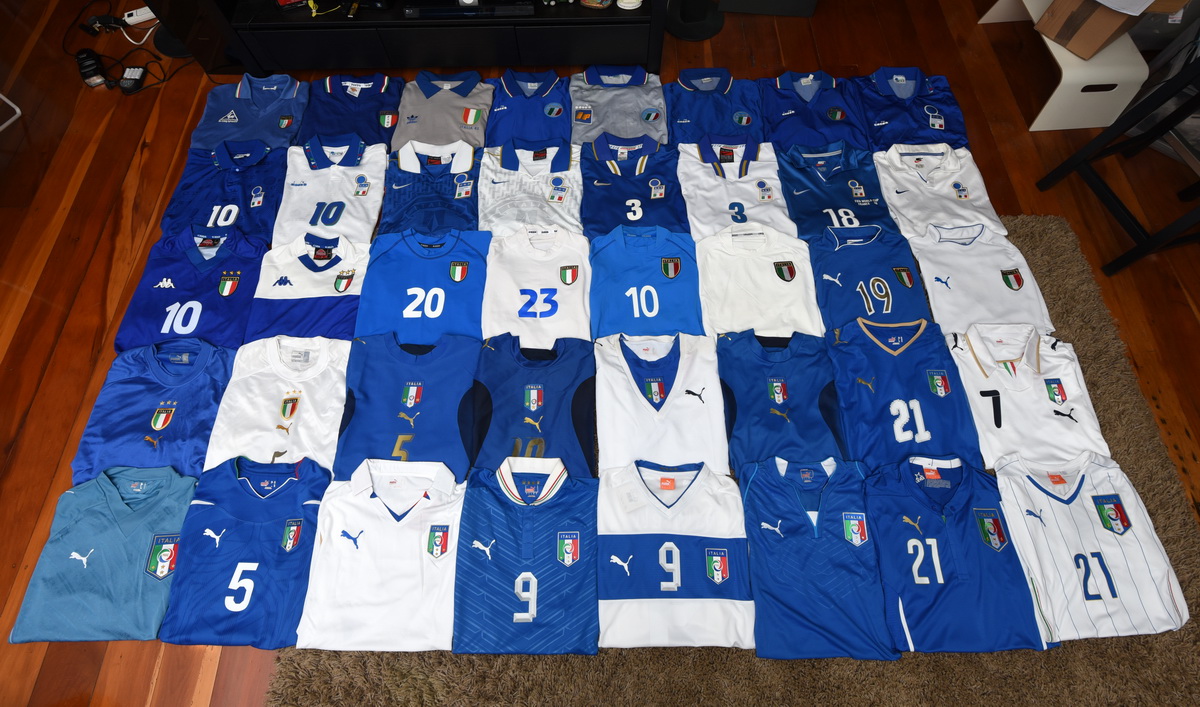 maillot de italie particulier 1982-2014 pas cher