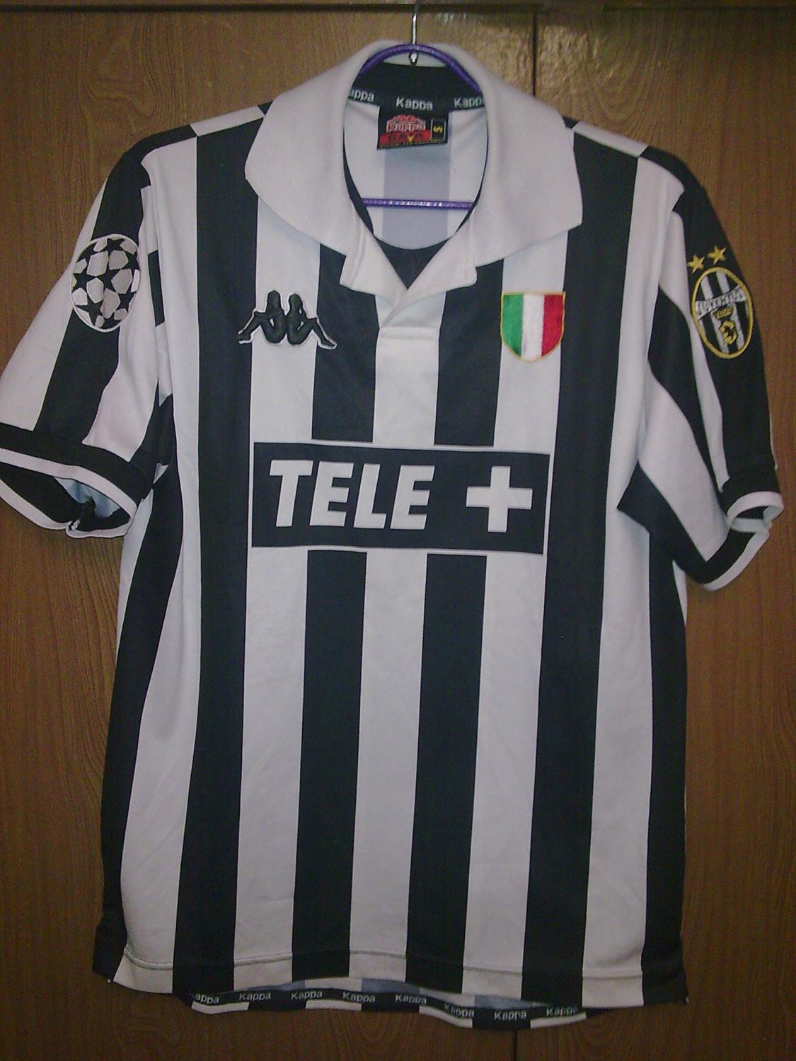 maillot de juventus fc domicile 1998-1999 rétro