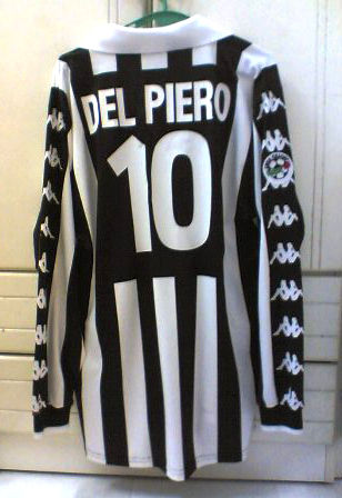 maillot de juventus fc domicile 1999-2000 rétro