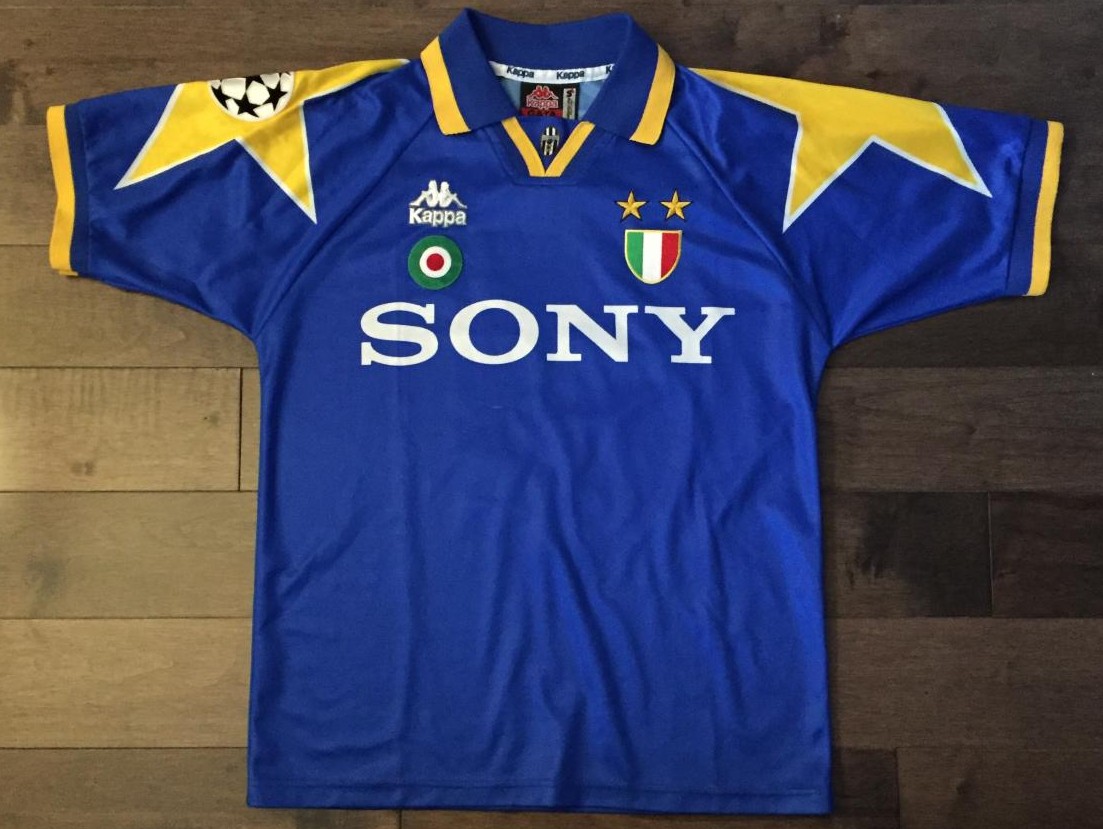 maillot de juventus fc exterieur 1995-1997 rétro