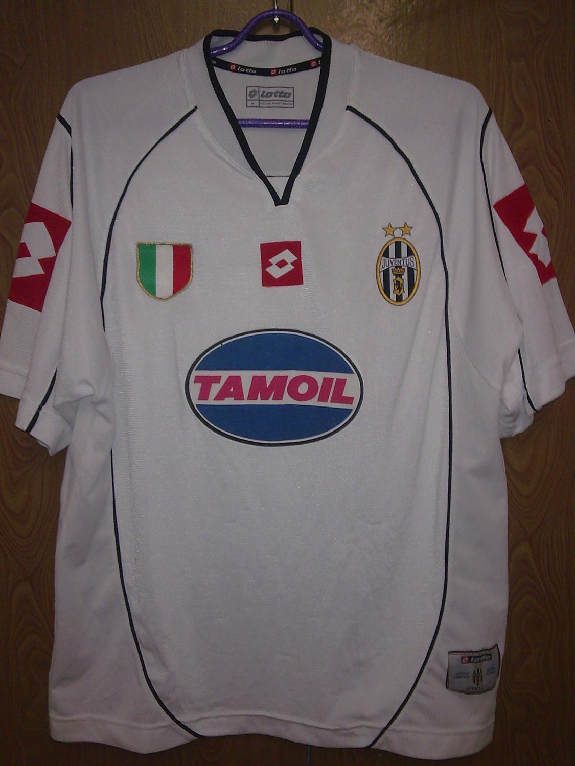 maillot de juventus fc exterieur 2002-2003 rétro