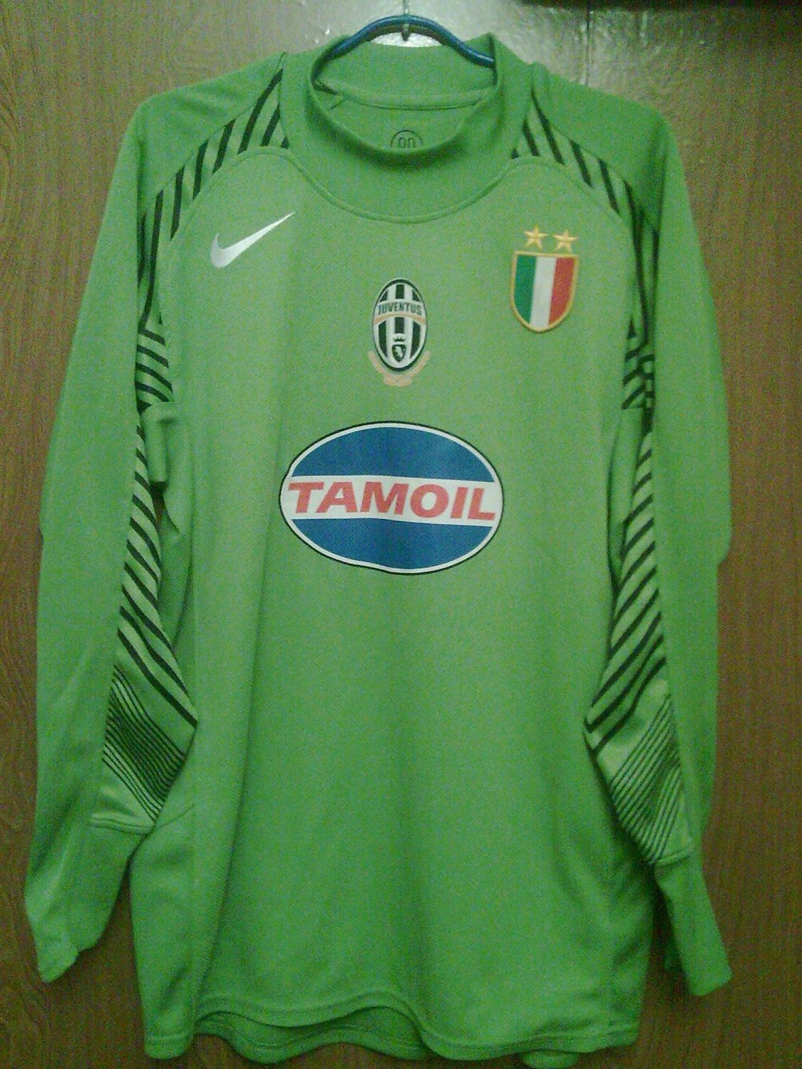 maillot de juventus fc gardien 2005-2006 rétro