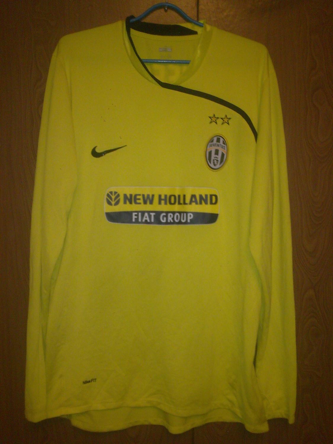 maillot de juventus fc gardien 2007-2009 rétro