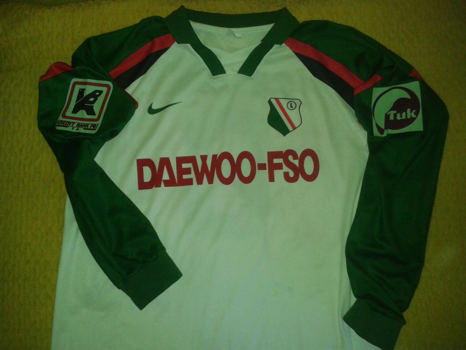 maillot de legia varsovie exterieur 1997-1998 pas cher