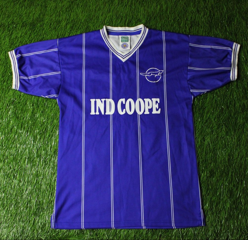 maillot de leicester city réplique 1983-1985 pas cher