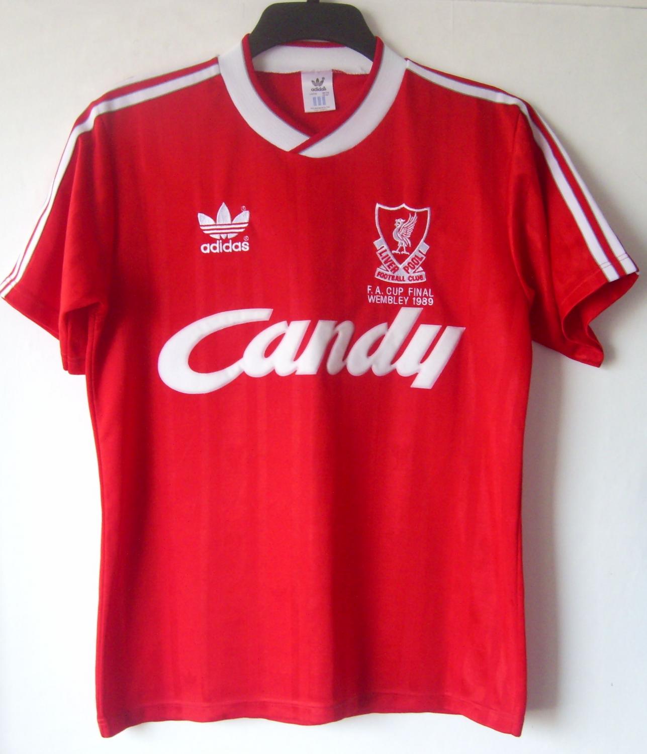 maillot de liverpool fc domicile 1988-1989 pas cher