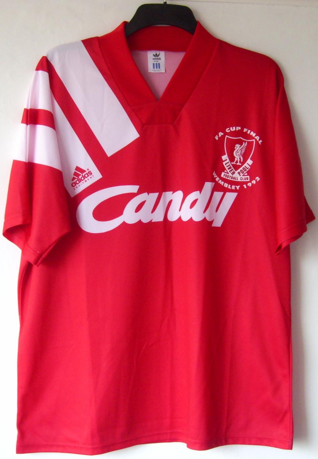 maillot de liverpool fc domicile 1991-1992 pas cher