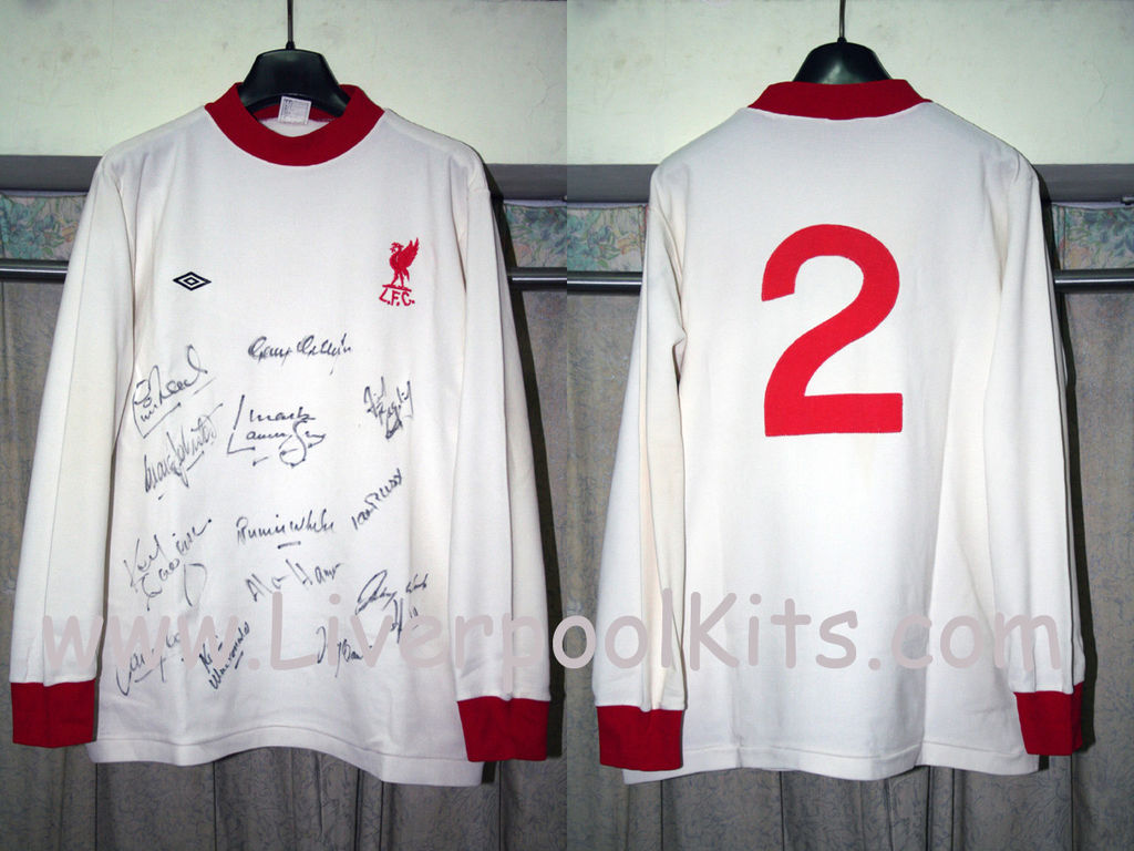 maillot de liverpool fc exterieur 1975-1976 rétro