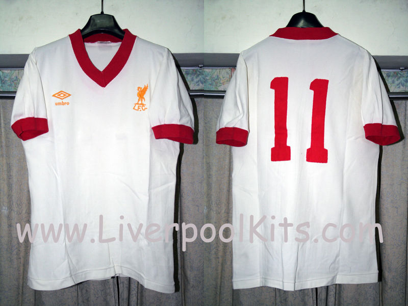 maillot de liverpool fc exterieur 1979-1982 rétro