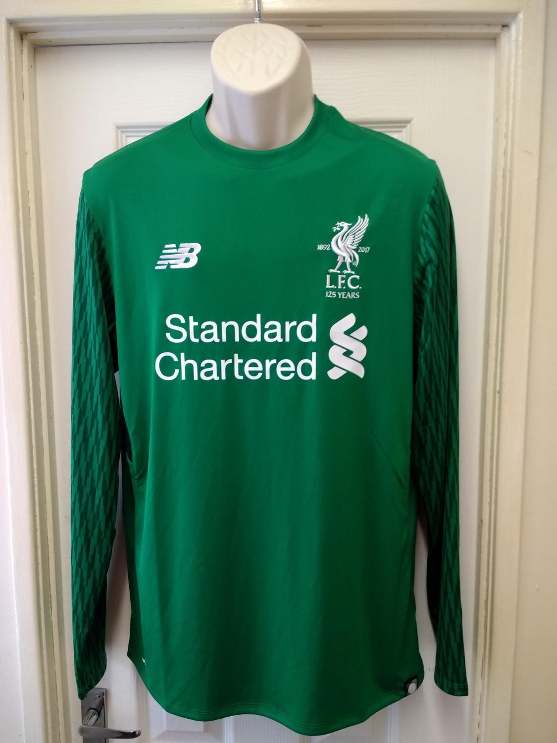 maillot de liverpool fc gardien 2017-2018 pas cher