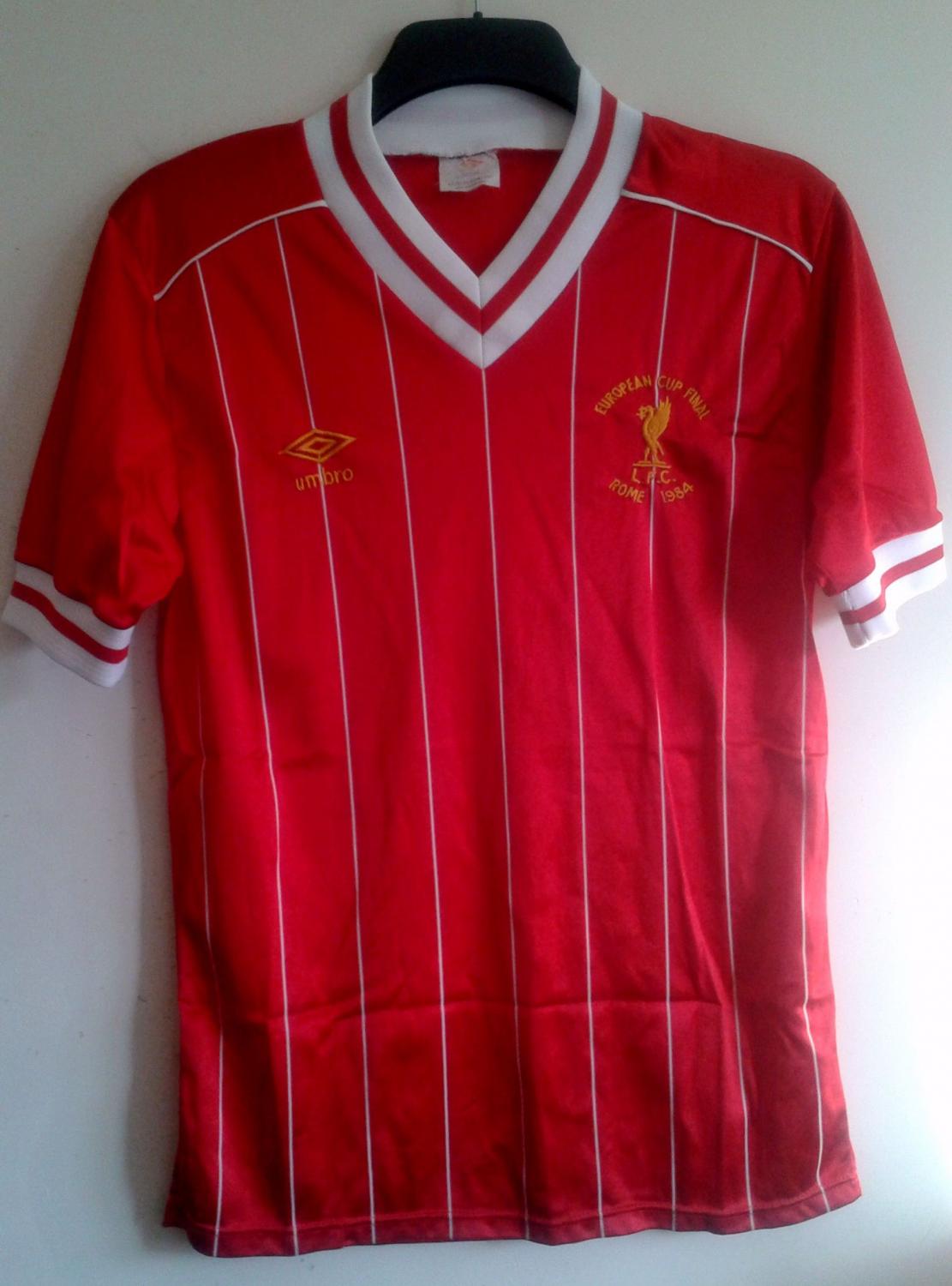 maillot de liverpool fc réplique 1984 rétro