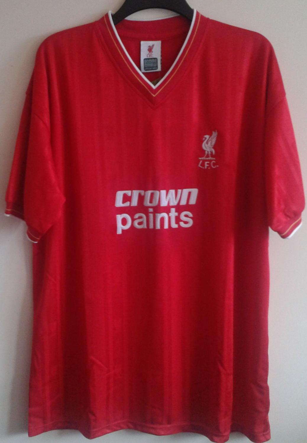 maillot de liverpool fc réplique 1985-1987 pas cher