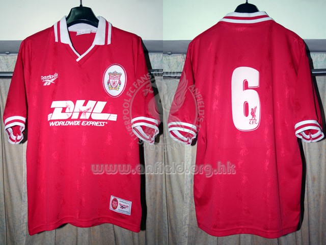 maillot de liverpool fc réplique 1996-1997 pas cher