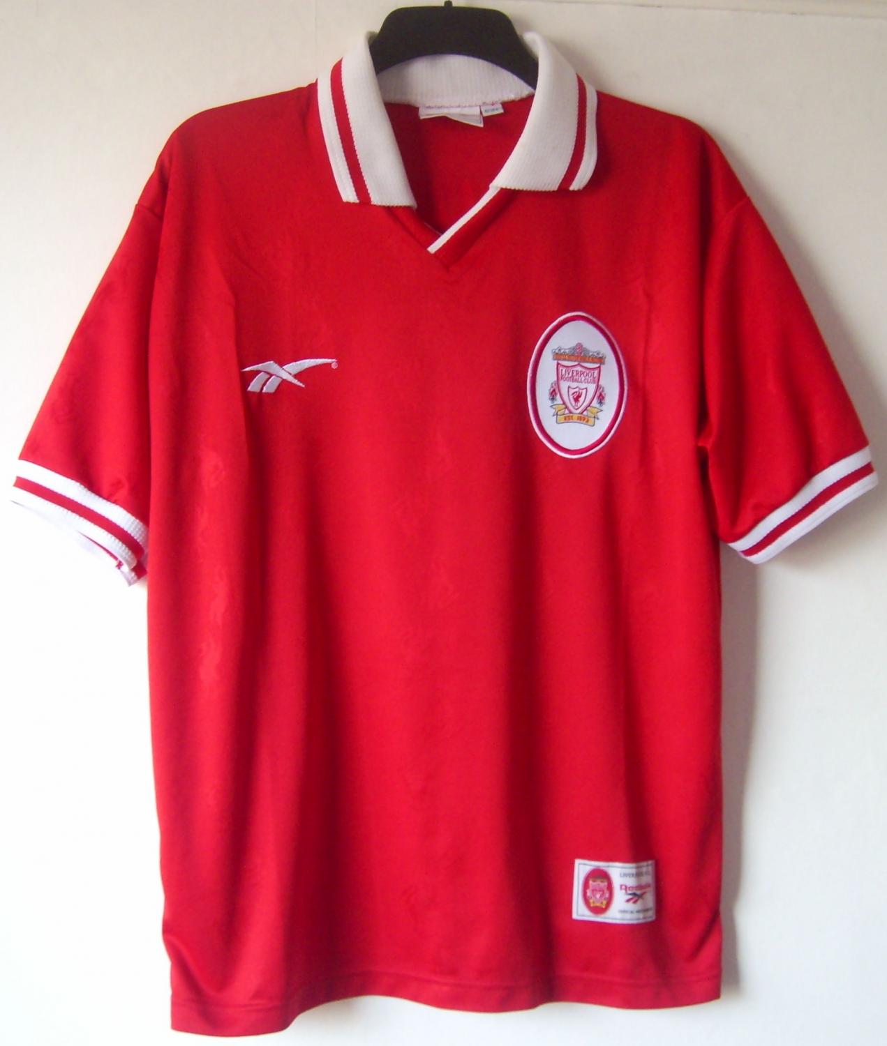 maillot de liverpool fc réplique 1997-1998 pas cher