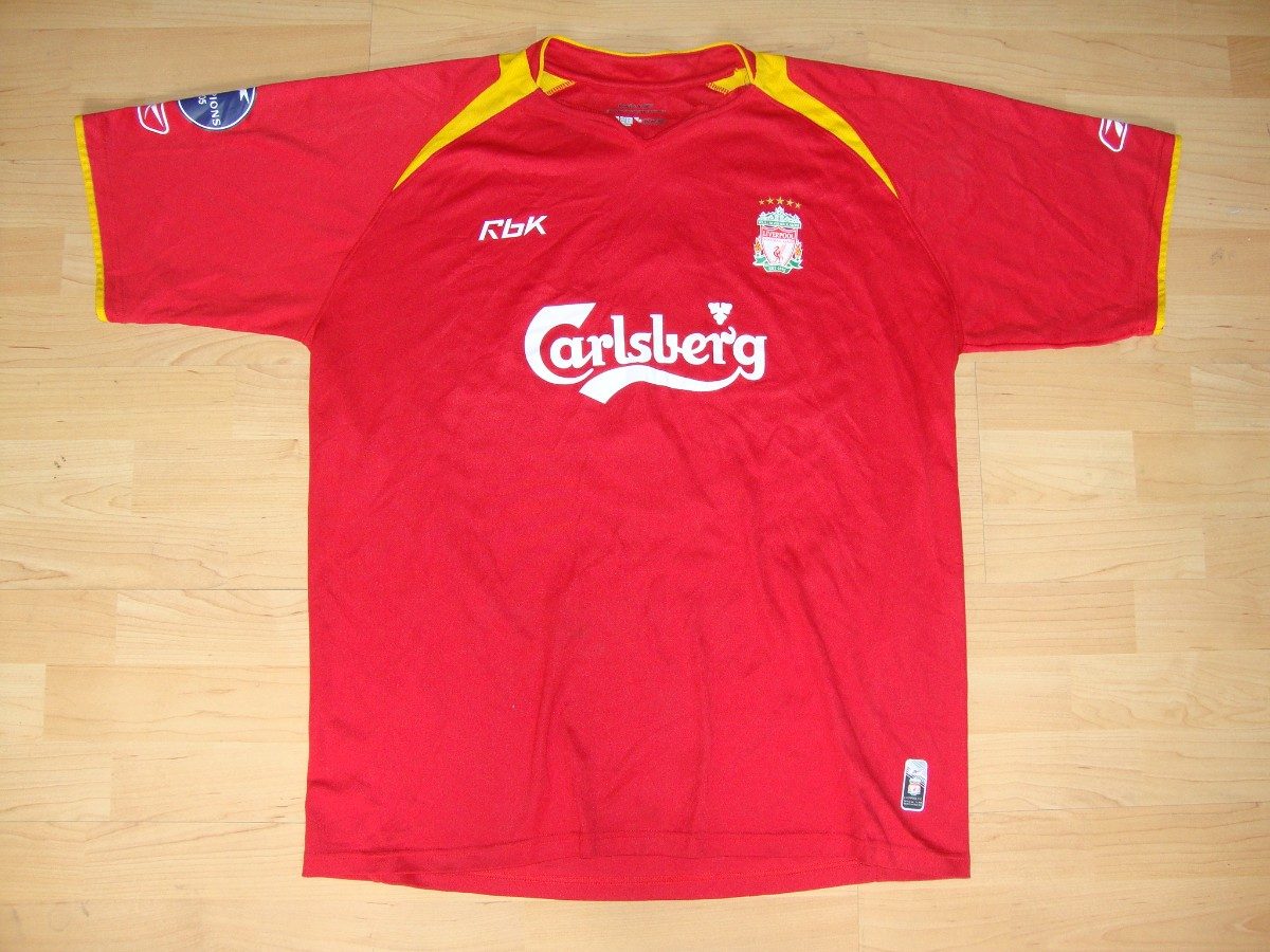 maillot de liverpool fc réplique 2004-2005 pas cher