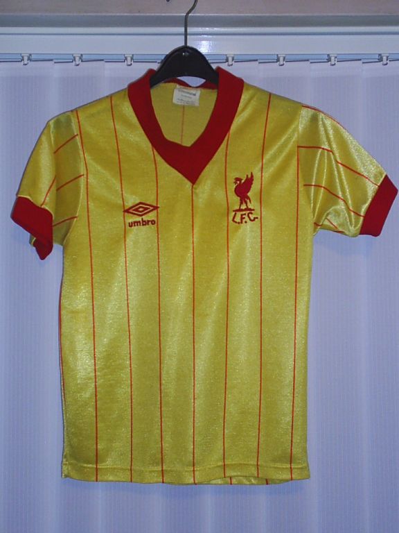 maillot de liverpool fc third 1981-1982 rétro