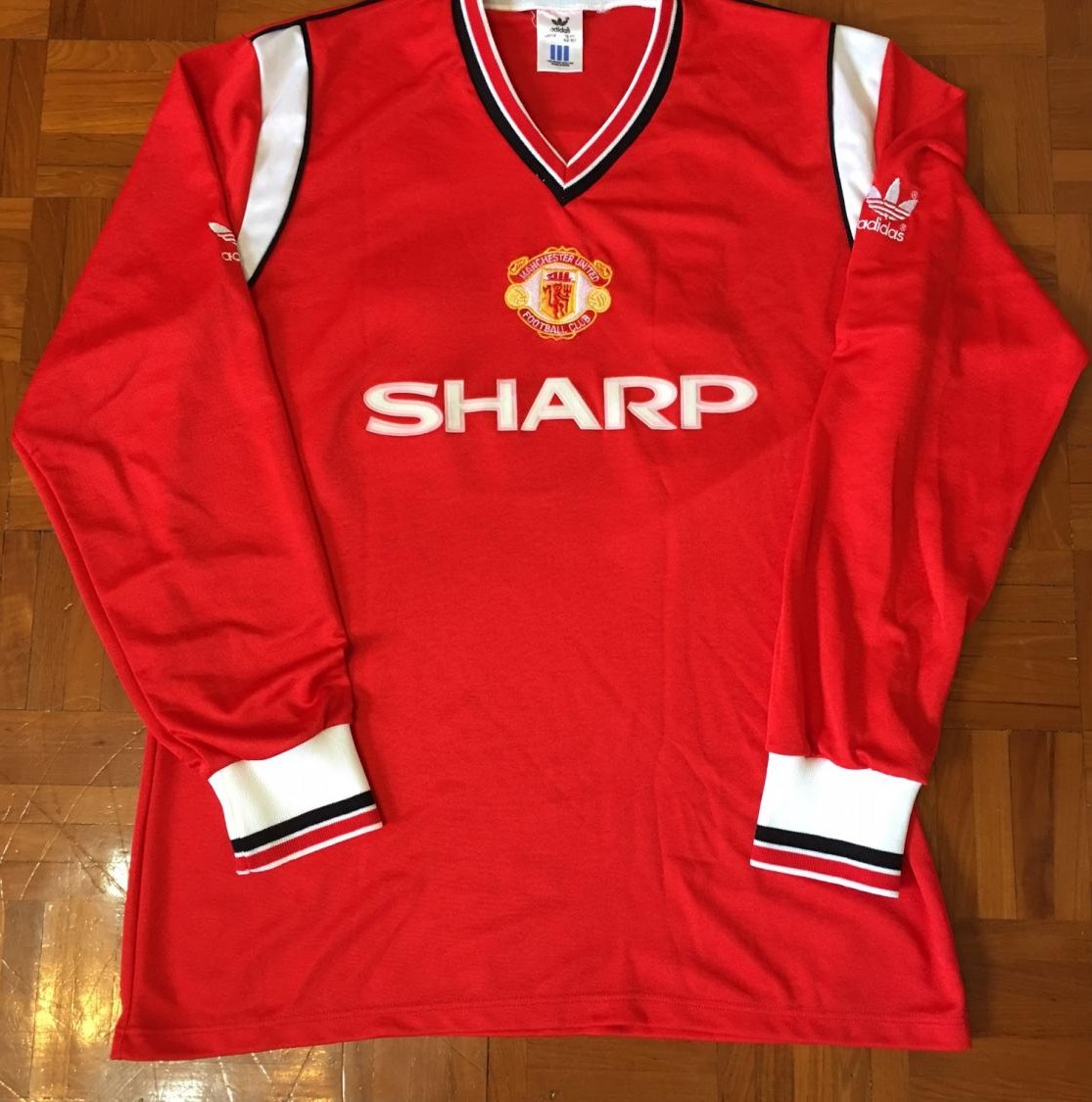 maillot de manchester united domicile 1984-1986 pas cher