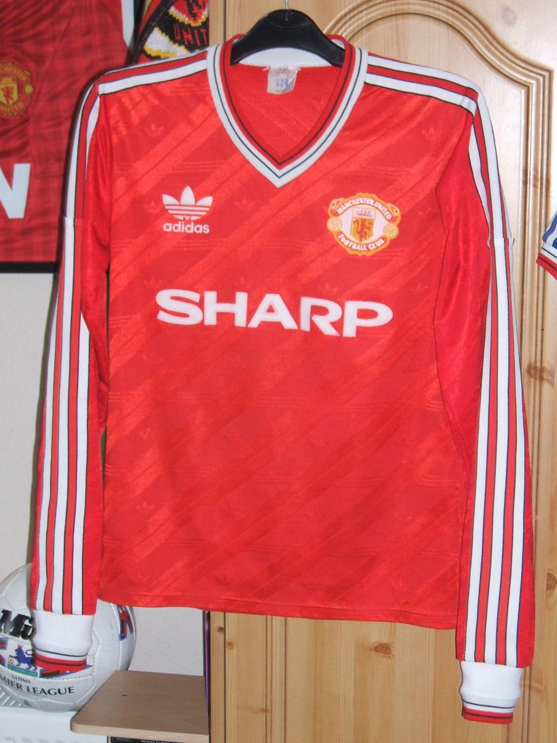 maillot de manchester united domicile 1986-1988 pas cher