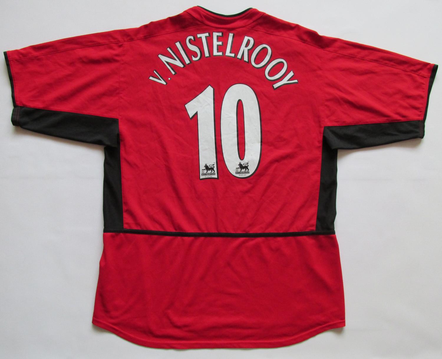 maillot de manchester united domicile 2002-2004 rétro