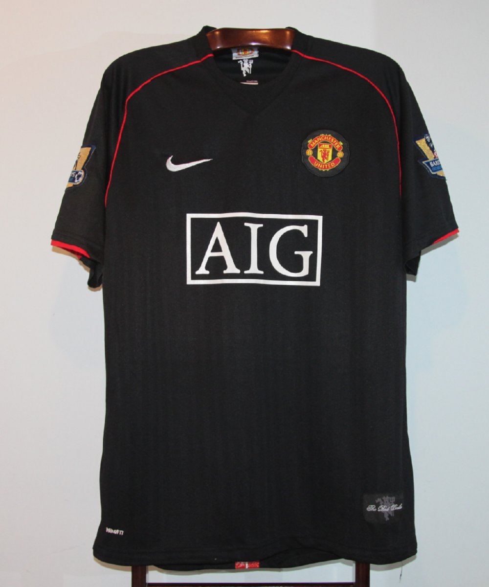 maillot de manchester united exterieur 2007-2008 rétro