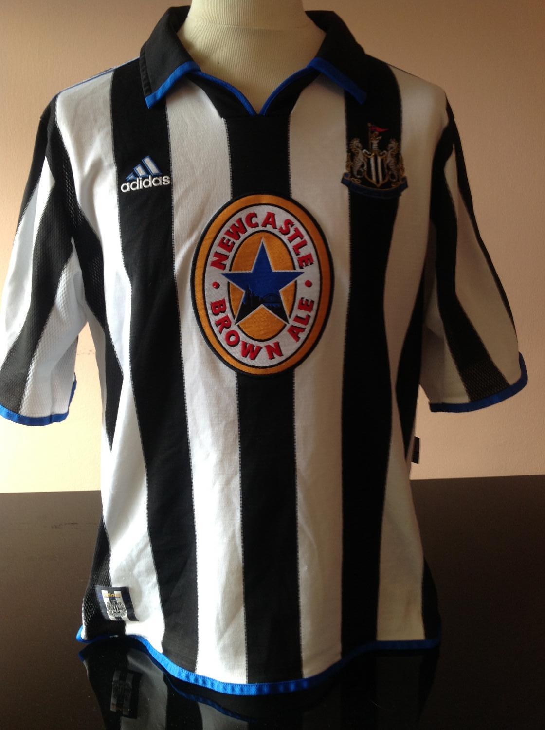 maillot de newcastle united domicile 1999-2000 rétro