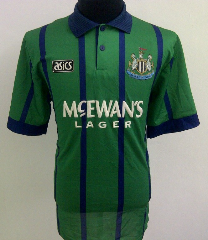 maillot de newcastle united third 1993-1995 rétro