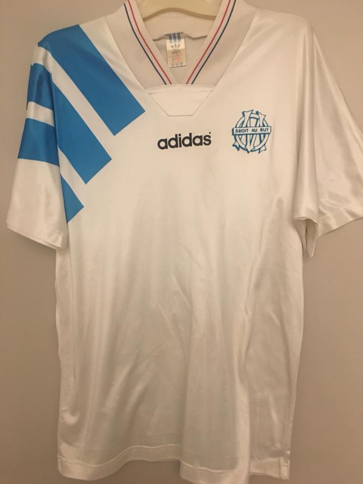 maillot de om domicile 1993-1994 pas cher